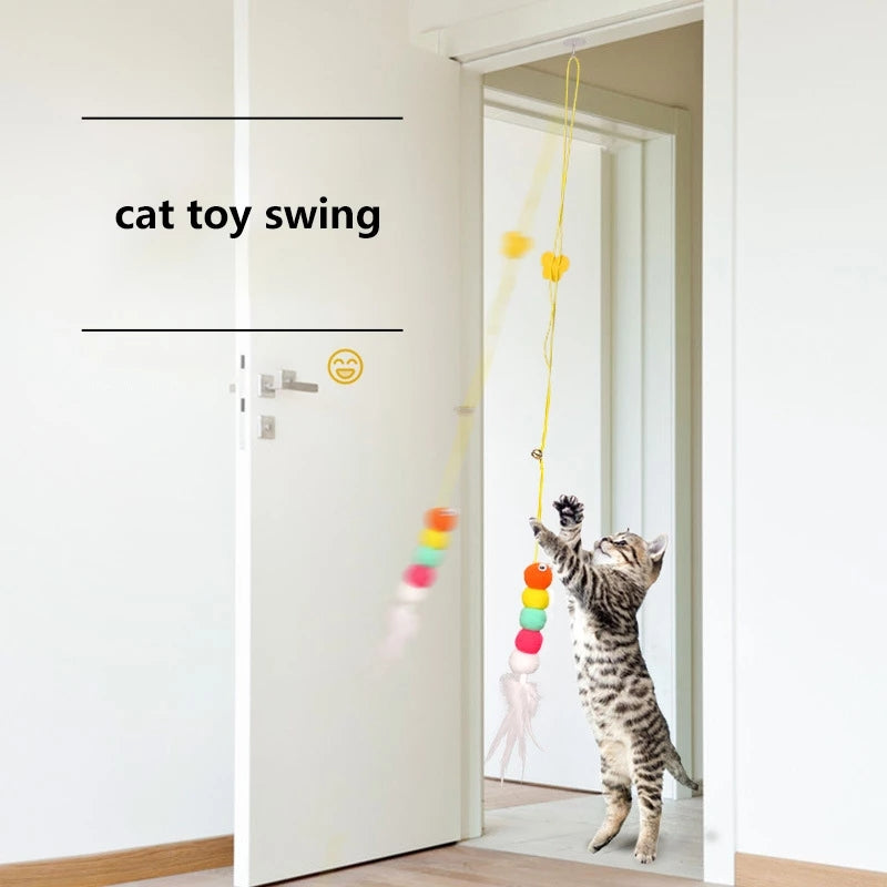 Fun Simulation Caterpillar Cat Toy for Scratching and Playing