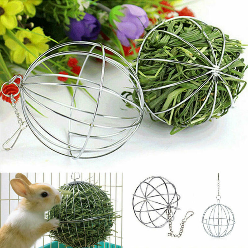 Stainless Steel Hanging Hay Ball for Small Animals