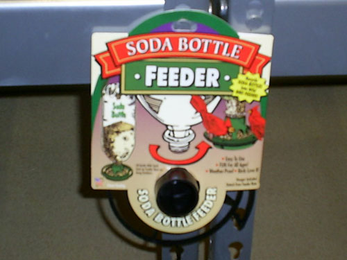 Gadjit WP1 Soda Bottle Feeder - Easy-to-Use Bird Feeder
