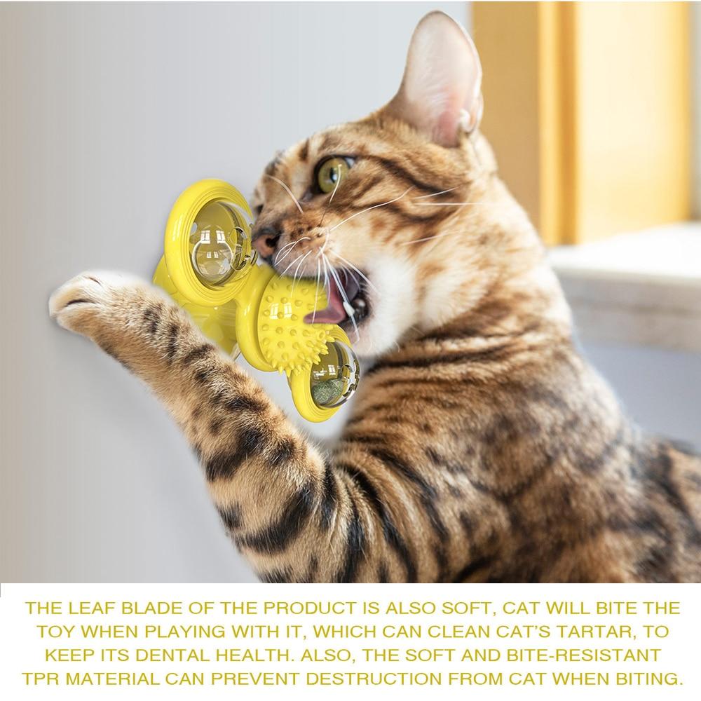 Fun and Stimulating Whirling LED Balls for Cats