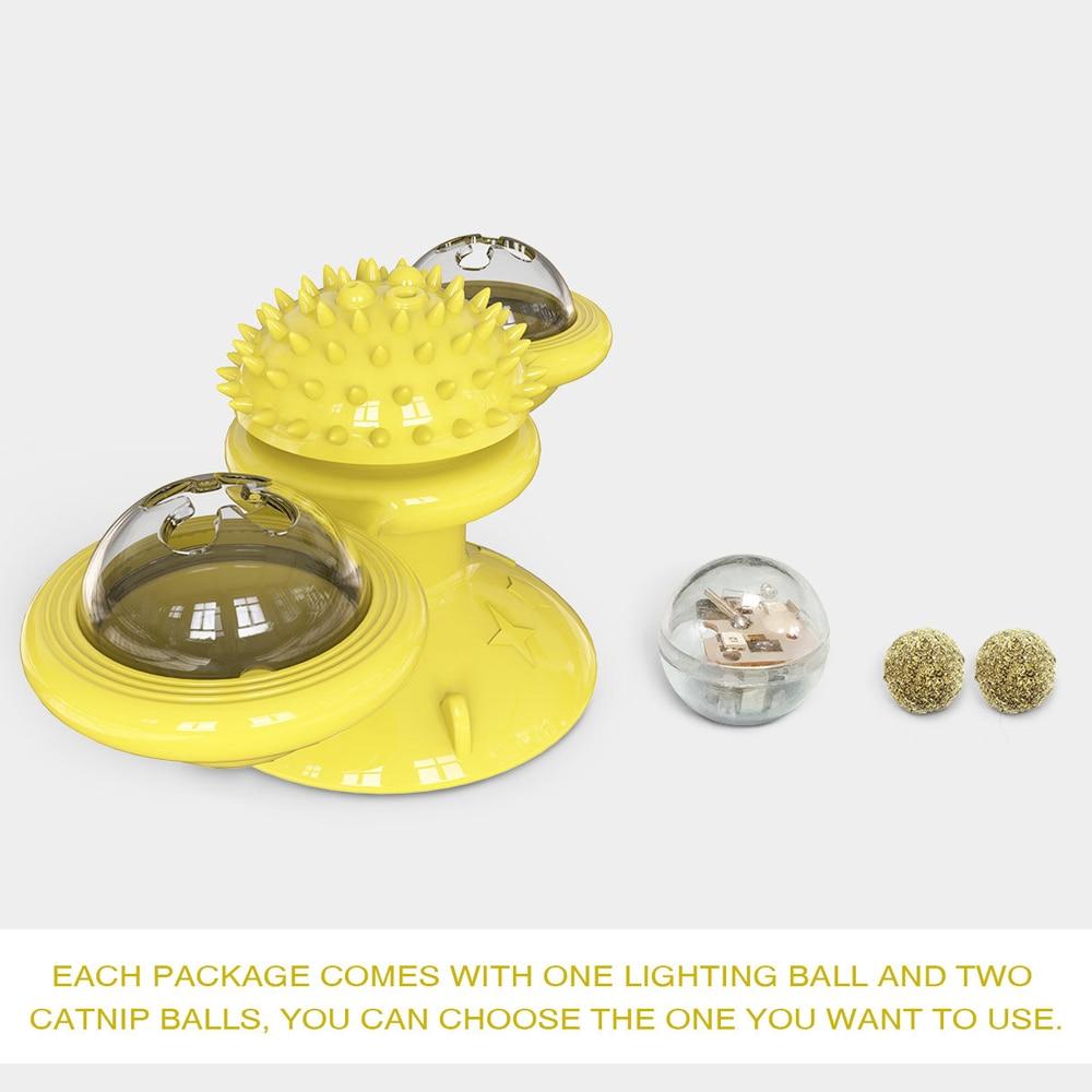 Fun and Stimulating Whirling LED Balls for Cats